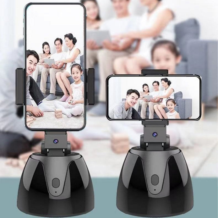 Cabezales de trípode de grabación de video en vivo Selfie de seguimiento inteligente de 360 grados, Battery Tripod Heads, Charging Tripod Heads