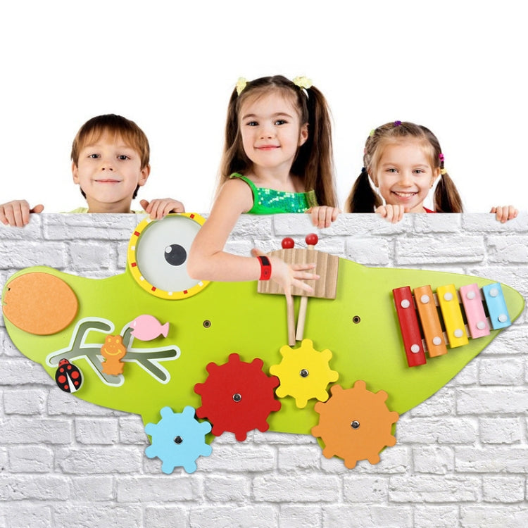 Niños Educación temprana Rompecabezas Juguetes de pared Juegos de pared Montessori Material didáctico, Estilo:, Crocodile, Owl, Giraffe, Worm