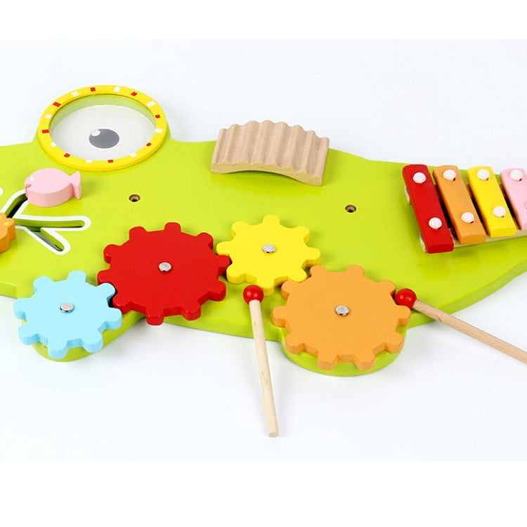 Niños Educación temprana Rompecabezas Juguetes de pared Juegos de pared Montessori Material didáctico, Estilo:, Crocodile, Owl, Giraffe, Worm