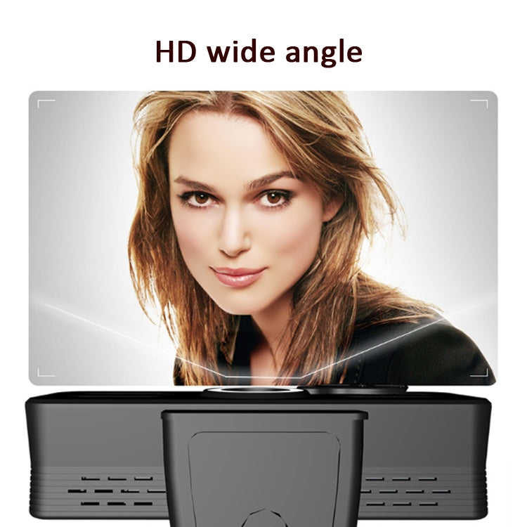 Cámara de computadora de alta definición en red Cámara de luz embellecedora sin unidad con micrófono omnidireccional, longitud del cable: 1,8 m, 1080P, 2K, 4K