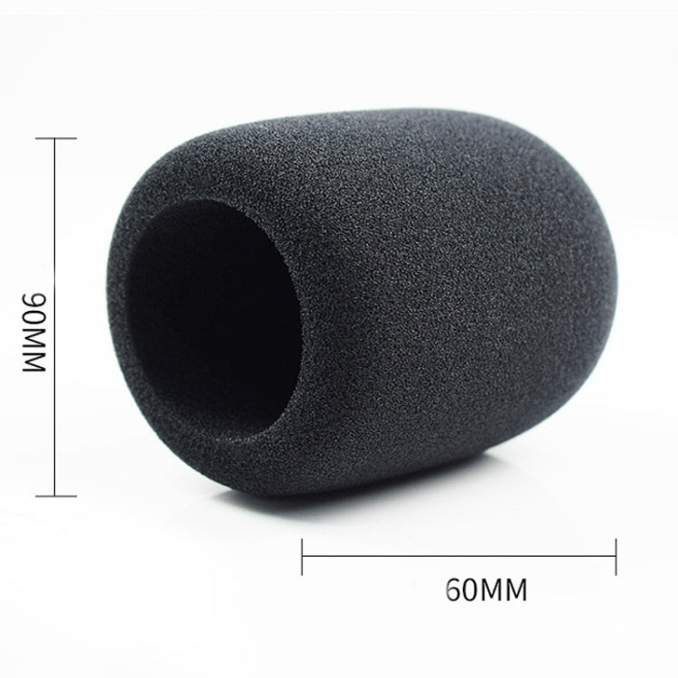 2 uds adecuado para Audio-Technica AT2020/ATR2500/AT2035 cubierta de esponja para micrófono y cubierta de micrófono a prueba de viento