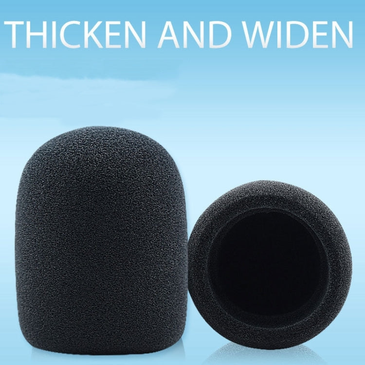 2 uds adecuado para Audio-Technica AT2020/ATR2500/AT2035 cubierta de esponja para micrófono y cubierta de micrófono a prueba de viento