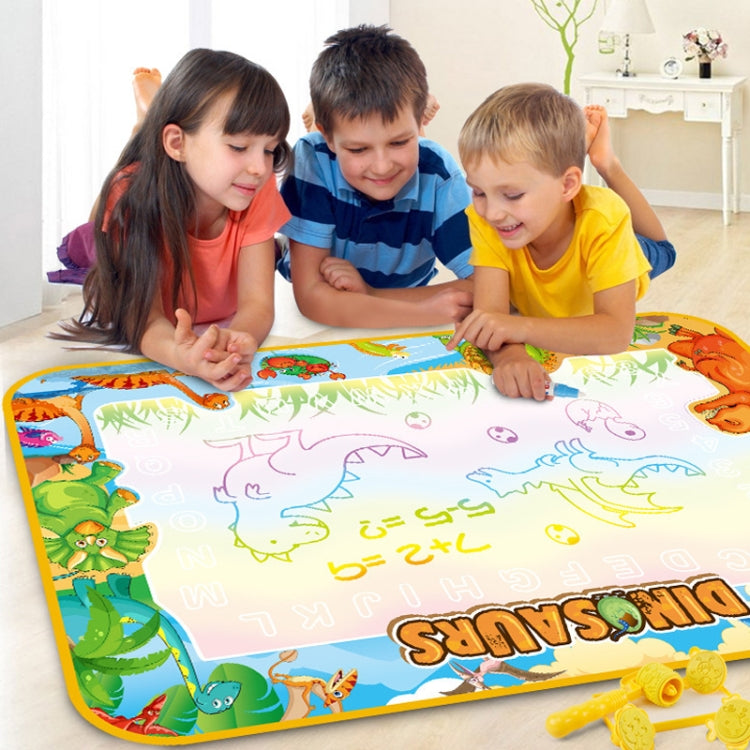 Estera de dibujo de agua con graffiti mágico luminoso para niños, tamaño: 100 x 70 cm, estilo:, 2 Pens Set, Complete Set