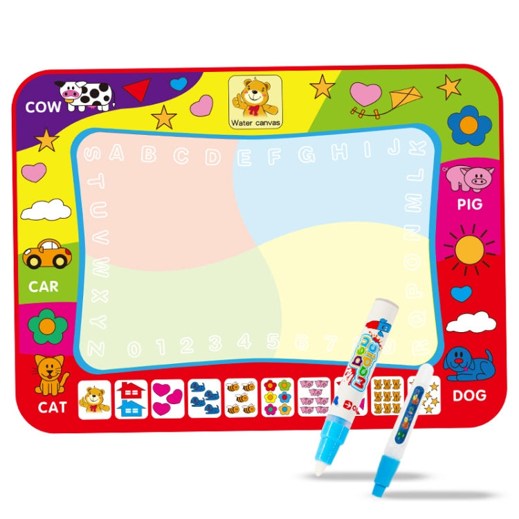 Alfombra de dibujo de agua con grafiti mágico para niños, estilo:, Large Color-Bagged, Large Color-Boxed, Small Four Color-Bagged, Animals, Ocean, Folding Two-sided, Large Four Color-Bagged