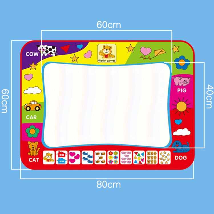 Alfombra de dibujo de agua con grafiti mágico para niños, estilo:, Large Color-Bagged, Large Color-Boxed, Small Four Color-Bagged, Animals, Ocean, Folding Two-sided, Large Four Color-Bagged