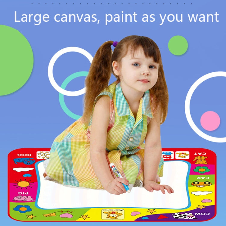 Alfombra de dibujo de agua con grafiti mágico para niños, estilo:, Large Color-Bagged, Large Color-Boxed, Small Four Color-Bagged, Animals, Ocean, Folding Two-sided, Large Four Color-Bagged