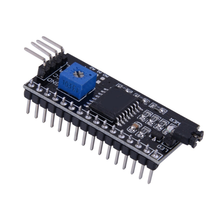 5 uds IIC/I2C/interfaz LCD1602 placa adaptadora de pantalla LCD, LCD1602