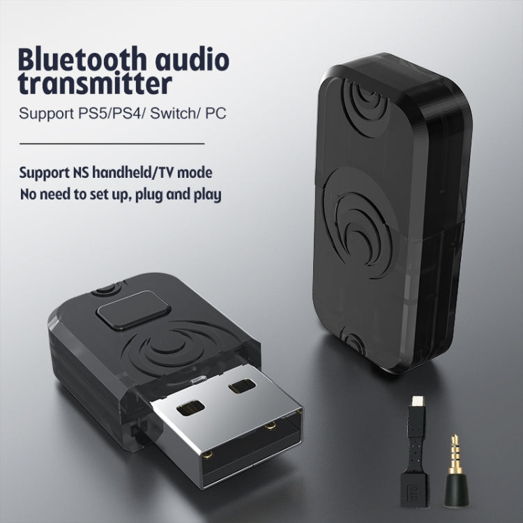 Receptor adaptador de transmisor de audio Bluetooth para PS5 / PS4 / Switch, For PS5 / PS4 / Switch