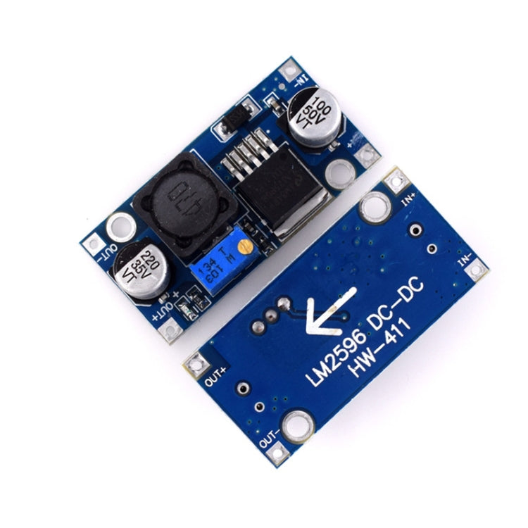5 PCS LM2596 DC-DC Módulo de alimentación de automóvil reductor de alta potencia, LM2596 DC-DC