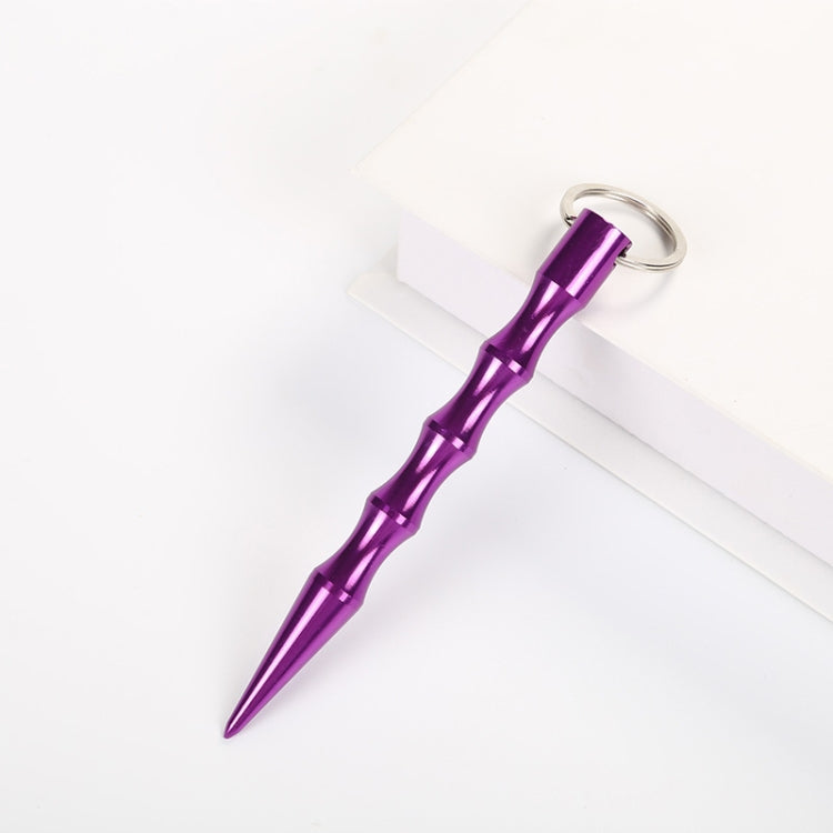 10 PCS Outdoor Anti-Wolf Supplies Equipment Pen Stick con llavero