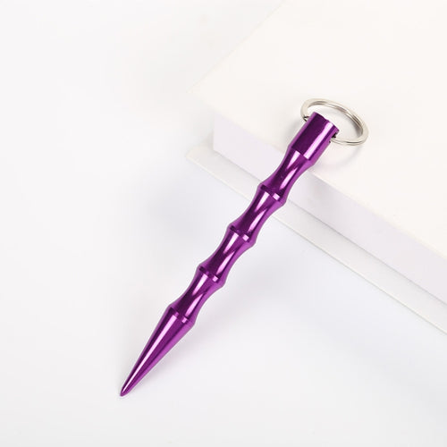 10 PCS Outdoor Anti-Wolf Supplies Equipment Pen Stick con llavero