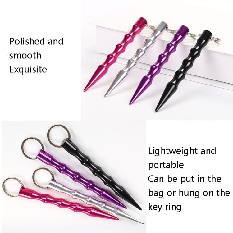 10 PCS Outdoor Anti-Wolf Supplies Equipment Pen Stick con llavero