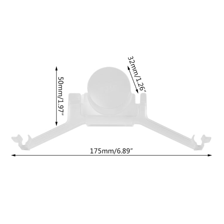 Cubierta de protección del soporte de bloqueo de hebilla de bloqueo de cardán de cámara para DJI Phantom 4 Pro