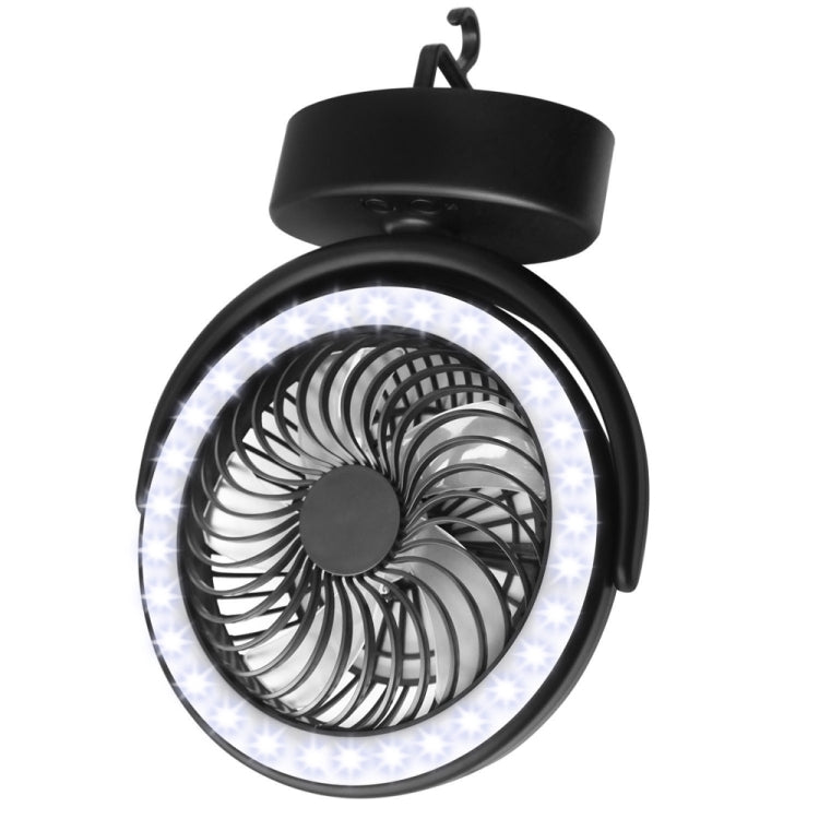 YQ-8004 USB de carga al aire libre Wild Camp Fan Multifunción Camping Tent LED Fan