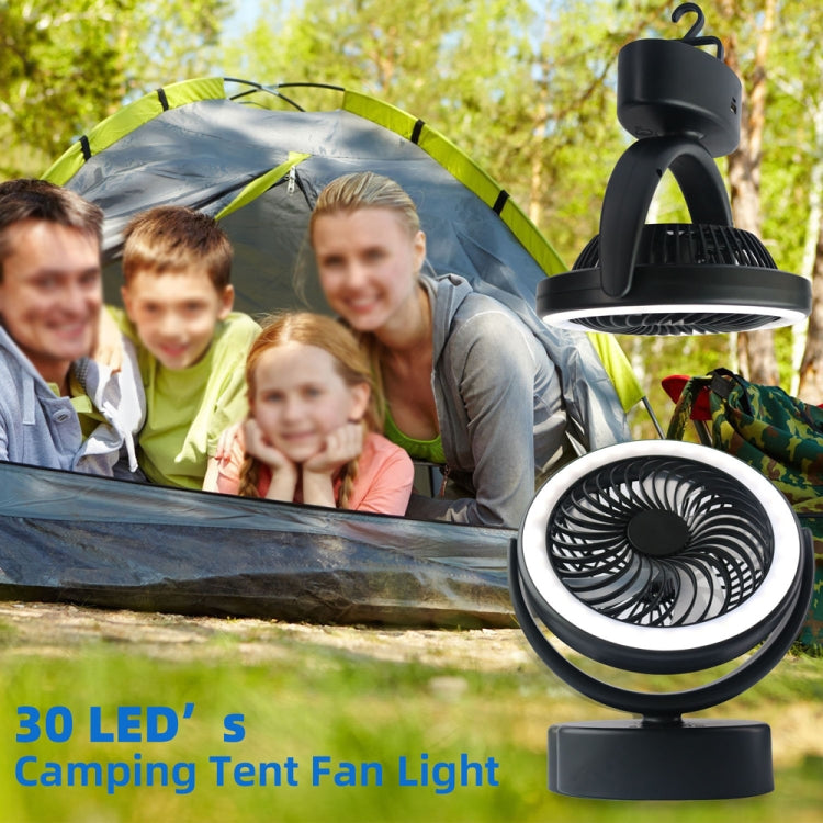 YQ-8004 USB de carga al aire libre Wild Camp Fan Multifunción Camping Tent LED Fan