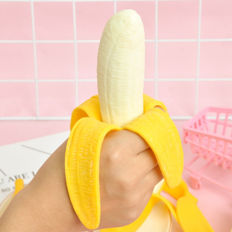 5 PCS Niños Descompresión Simulación Peeling Banana Vent Toy, Peeling Banana