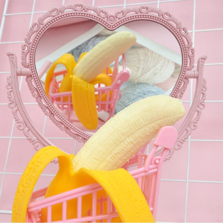 5 PCS Niños Descompresión Simulación Peeling Banana Vent Toy, Peeling Banana
