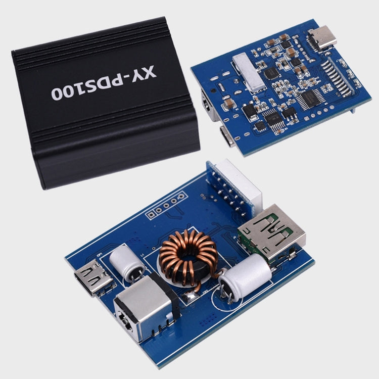 PDS100 QC4.0 PD3.0 Tipo-C DC 12-28V 100W Módulo de cargador rápido de teléfono móvil reductor para Huawei SCP / FCP iOS PD