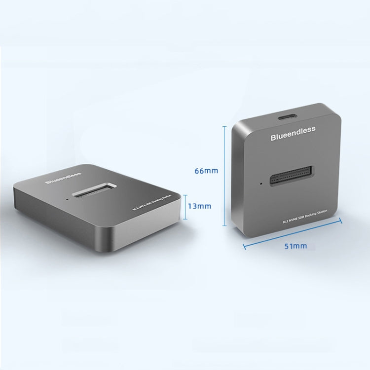 M.2 NGFF / NVME Unidad de estado sólido Parte inferior USB3.1 Notebook SSD externo Enchufe de disco duro móvil, estilo:, SD01 (M.2 SATA Protocol), SD02 (M.2 NVME Protocol)