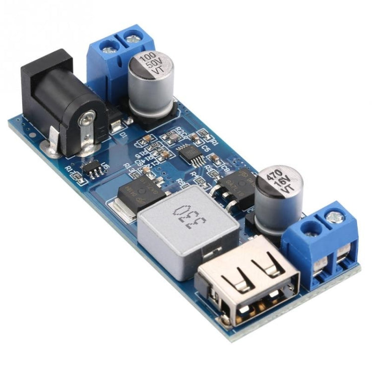 HW-688 DC 5V6A Módulo Buck 12V24V a 5V Fuente de alimentación Carga USB 5A Alta potencia 30W, 24V / 12V To 5V 6A