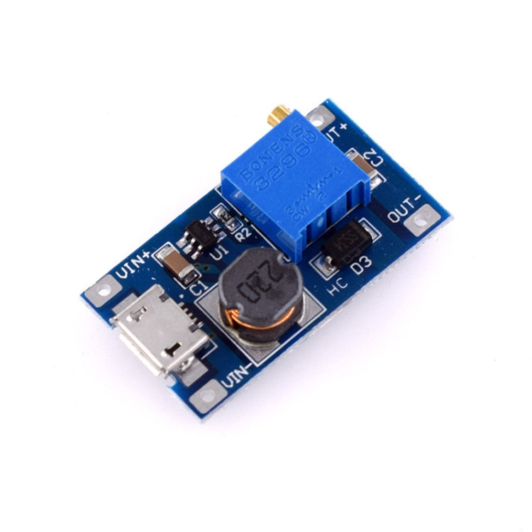 5 uds HW-183 2A Boost Board DC Boost Module coche/carga/USB/módulo de conversión de alta potencia, HW-183