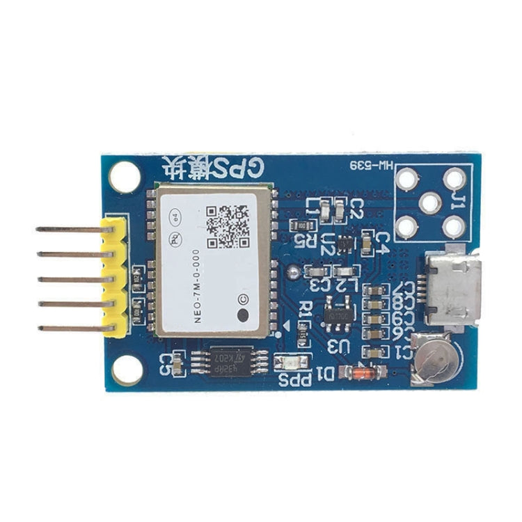 HW-539 Módulo GPS NE0-7M Módulo de posicionamiento satelital 51 SCM MCU para Arduino