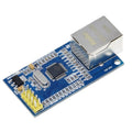 HW-243 W5500 Módulo de red Ethernet Hardware TCP / IP 51 / STM32 Programa de un solo chip