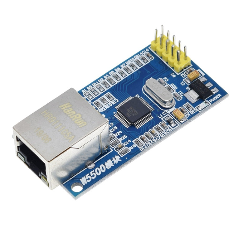 HW-243 W5500 Módulo de red Ethernet Hardware TCP / IP 51 / STM32 Programa de un solo chip