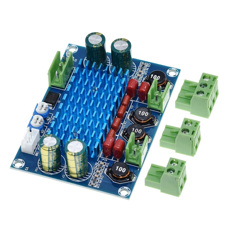 Placa amplificadora de potencia Digital de alta potencia HW-447, chasis TPA3116D2, enchufe dedicado, salida de 5-28V, 120W