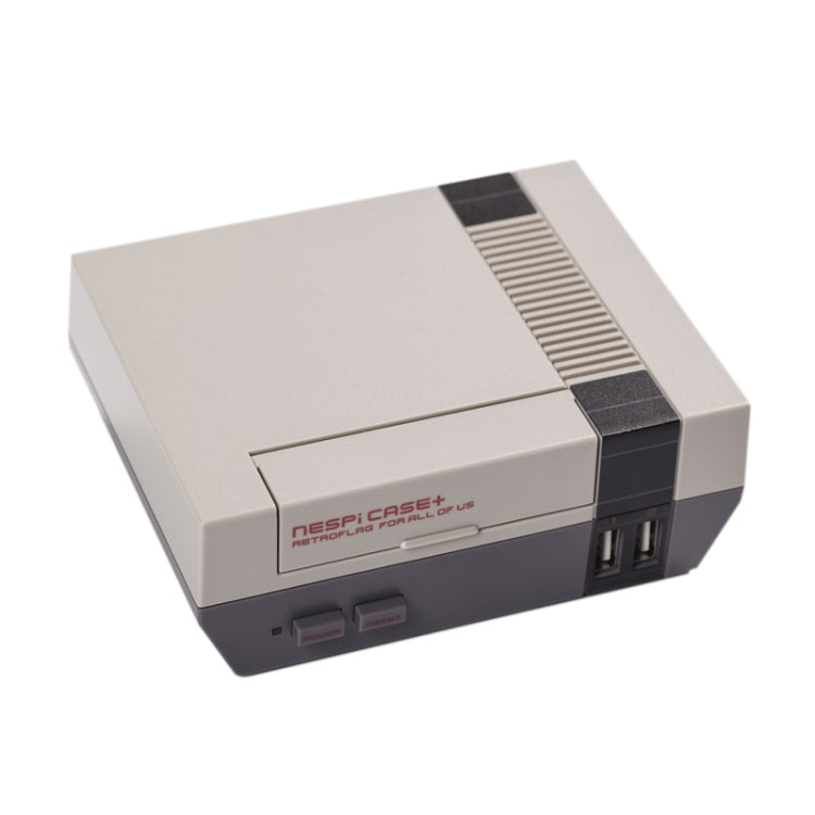 Retroflag NESPi Case+ Caja de consola de juegos con indicador LED para Raspberry Pi, Retroflag NESPi Case+