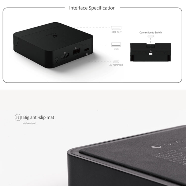 Soporte de vídeo portátil para teléfono móvil Gulikit para Nintendo Switch, Docking Video Stand