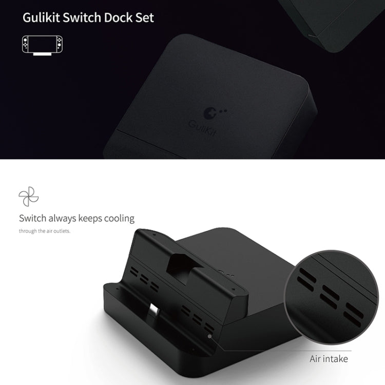 Soporte de vídeo portátil para teléfono móvil Gulikit para Nintendo Switch, Docking Video Stand