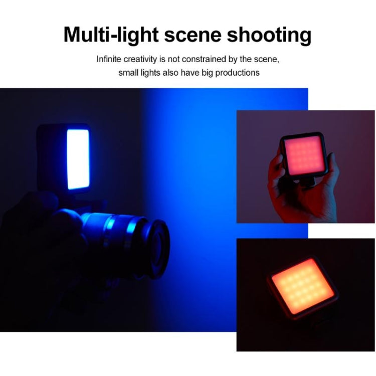 Luz de relleno de cámara N69 2500-9000K + RGB, pequeña luz de fotografía a todo Color, luz de noche portátil de mano, luz LED de bolsillo, N69