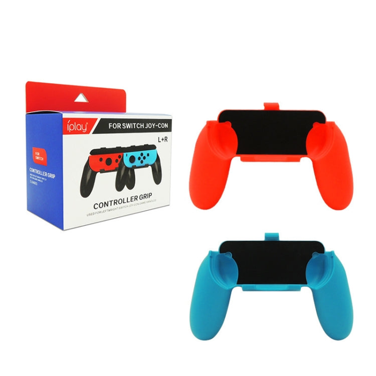 Manijas izquierda y derecha de la consola de juegos IPLAY para Nintendo Switch, HB-S004(Black), HB-S004(Red Blue)