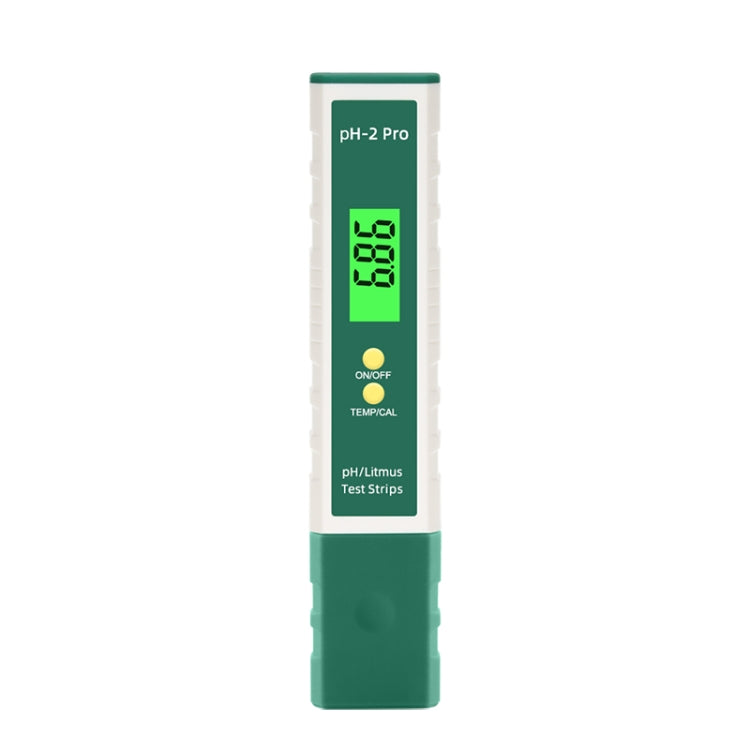 PH-2 Pro Litmus Tester Papel de prueba de tornasol Cambio de color Medidor de PH Medidor de calidad del agua