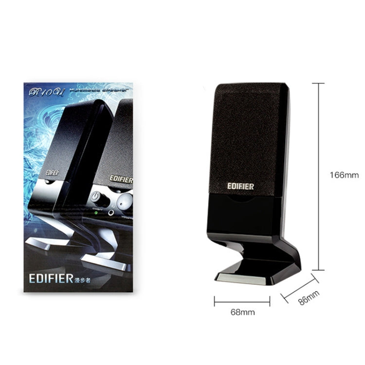 Altavoz portátil Edifier R10U Mini USB, R10U Black