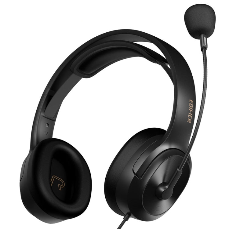 Edifier USB K5000 Auriculares de examen simulado Clase en línea Educación Auriculares de entrenamiento oral, Longitud del cable: 2,8 m, K5000