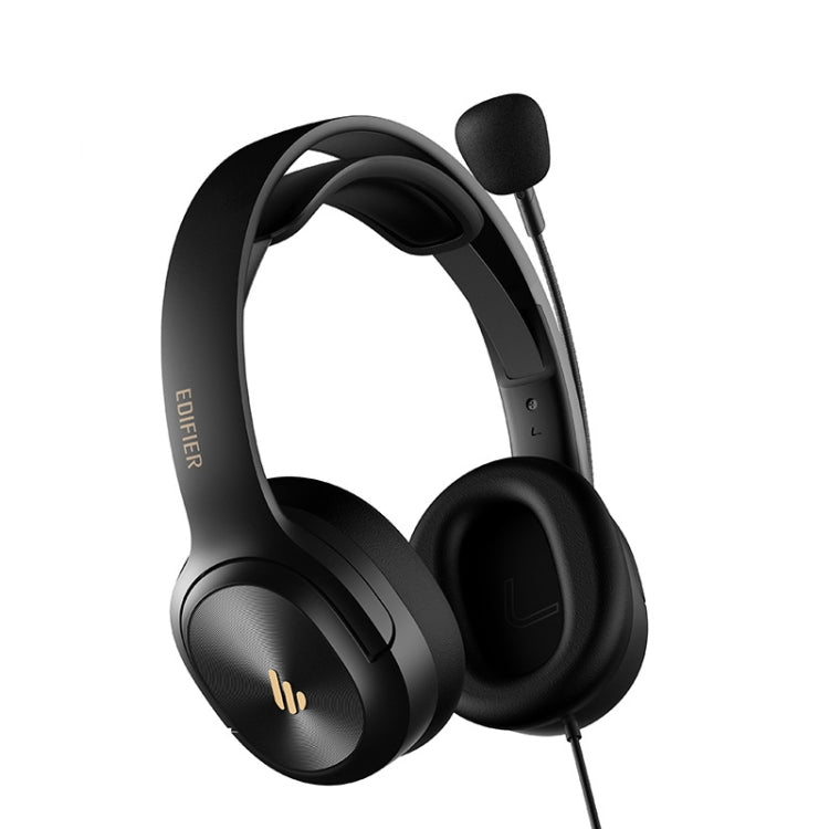 Edifier USB K5000 Auriculares de examen simulado Clase en línea Educación Auriculares de entrenamiento oral, Longitud del cable: 2,8 m, K5000