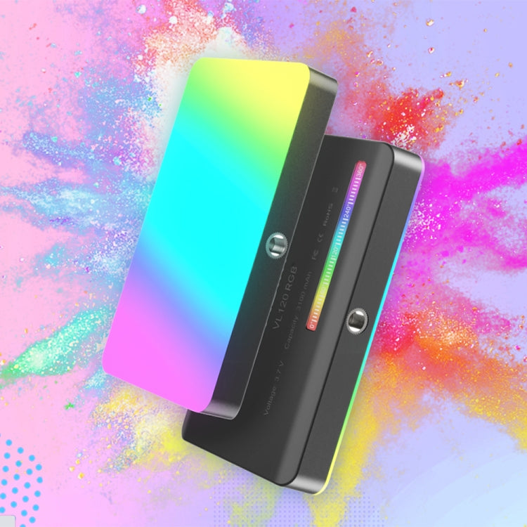 Ulanzi VL120 RGB a todo color RGB SLR cámara fotografía foto en vivo vídeo pequeña luz, VL120 RGB