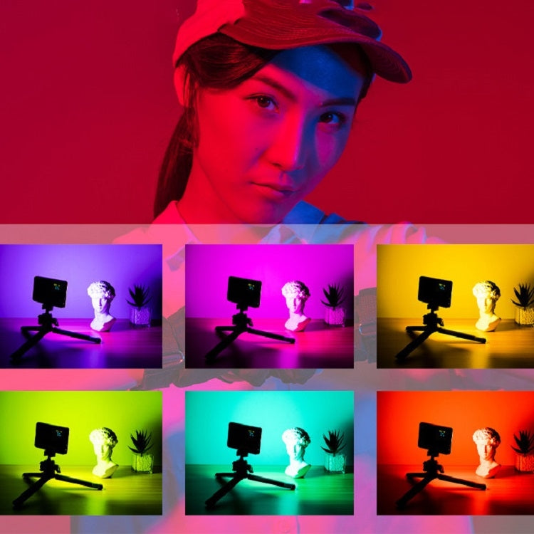 Ulanzi VL120 RGB a todo color RGB SLR cámara fotografía foto en vivo vídeo pequeña luz, VL120 RGB