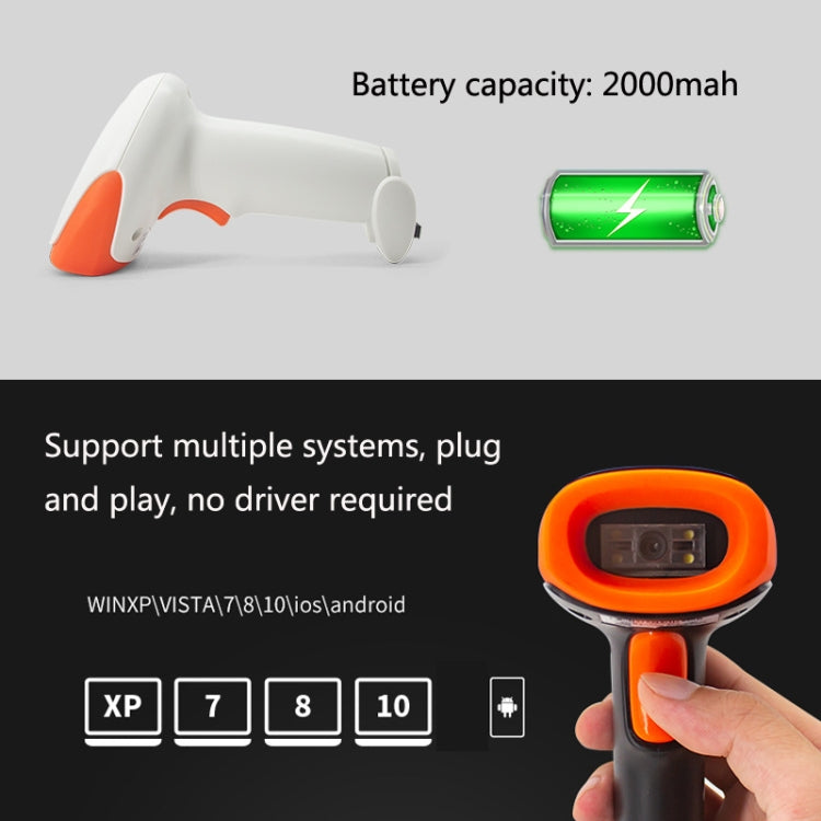 Escáner de código de barras láser de supermercado SYCREADER, modelo: cable unidimensional, One-dimensional Wired, One-dimensional Wireless, Two-dimensional Wired, Two-dimensional Wireless, Two-dimensional Wireless + Bluetooth