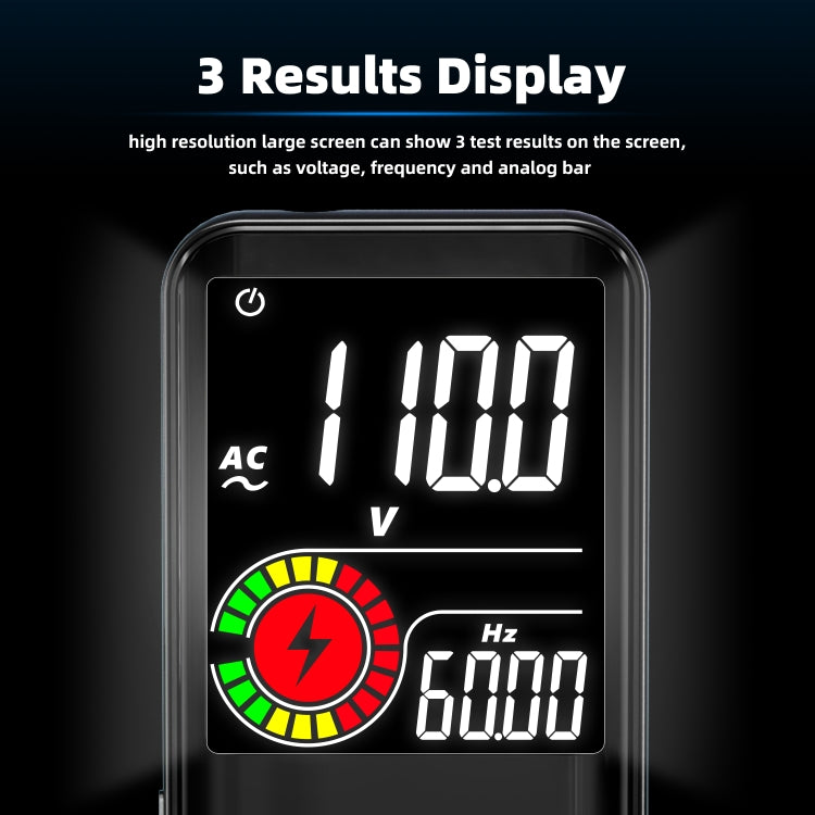 Multímetro digital BSIDE, 9999 recuentos, pantalla LCD a color, medidor de diodo de capacitancia de voltaje CC CA, S10 Dry Battery Version (Black), S10 Dry Battery Version (Red), S11 Recharge Version (Black), S11 Recharge Version (Red)