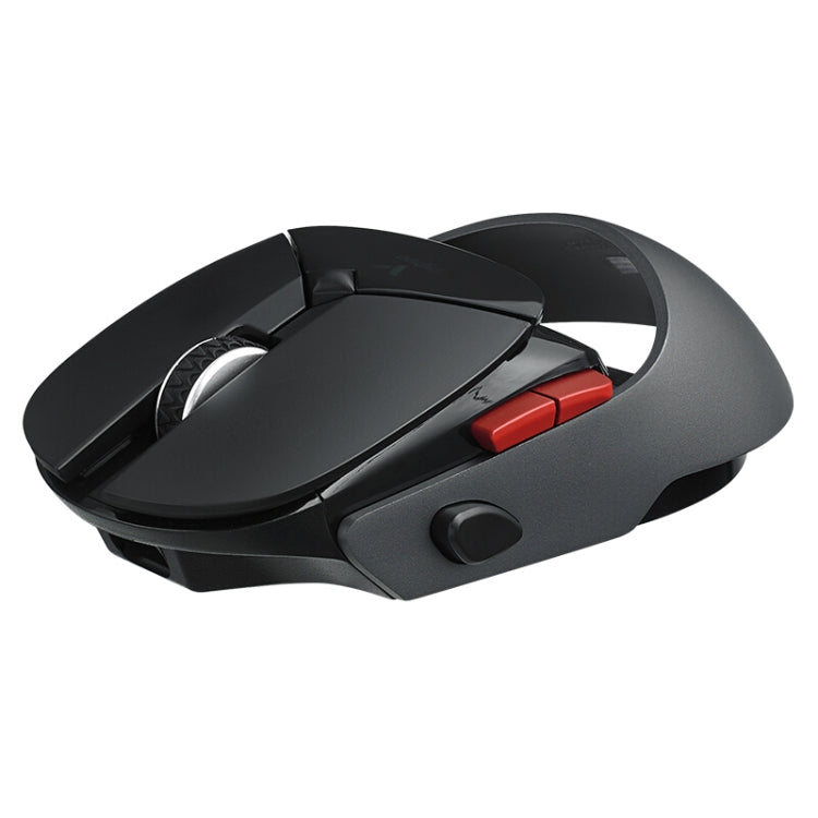 Rapoo VT960 1600 DPI 7 teclas Modo dual Macro programable Symphony RGB Retroiluminado Ratón inalámbrico para juegos