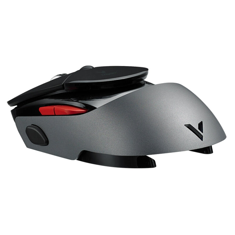 Rapoo VT960 1600 DPI 7 teclas Modo dual Macro programable Symphony RGB Retroiluminado Ratón inalámbrico para juegos