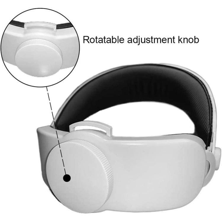VR Cómodo No presione su cara Auriculares Auriculares ergonómicos VR para Oculus Quest 2