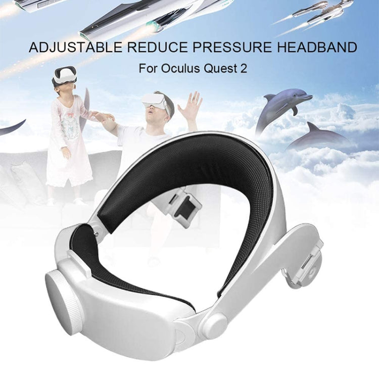 VR Cómodo No presione su cara Auriculares Auriculares ergonómicos VR para Oculus Quest 2