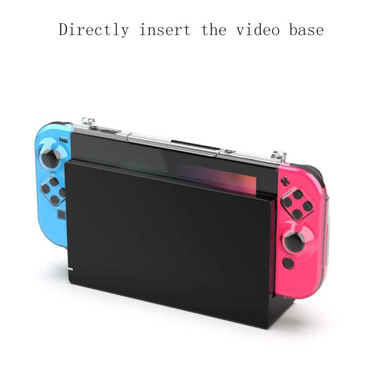 DSS-139 Estuche protector ligero y delgado transparente todo incluido para la consola Nintendo Switch, DSS-139