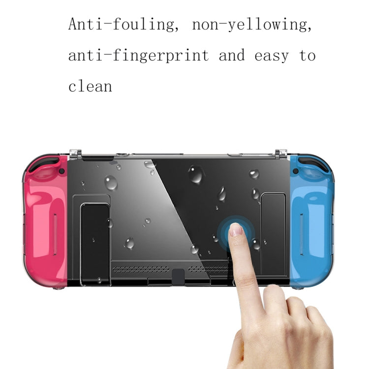 DSS-139 Estuche protector ligero y delgado transparente todo incluido para la consola Nintendo Switch, DSS-139