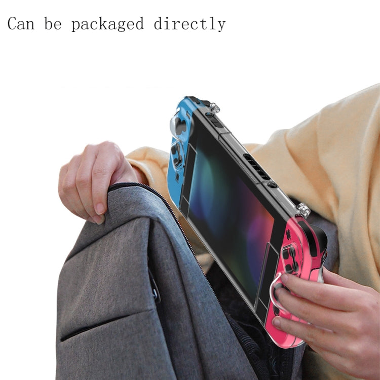 DSS-139 Estuche protector ligero y delgado transparente todo incluido para la consola Nintendo Switch, DSS-139