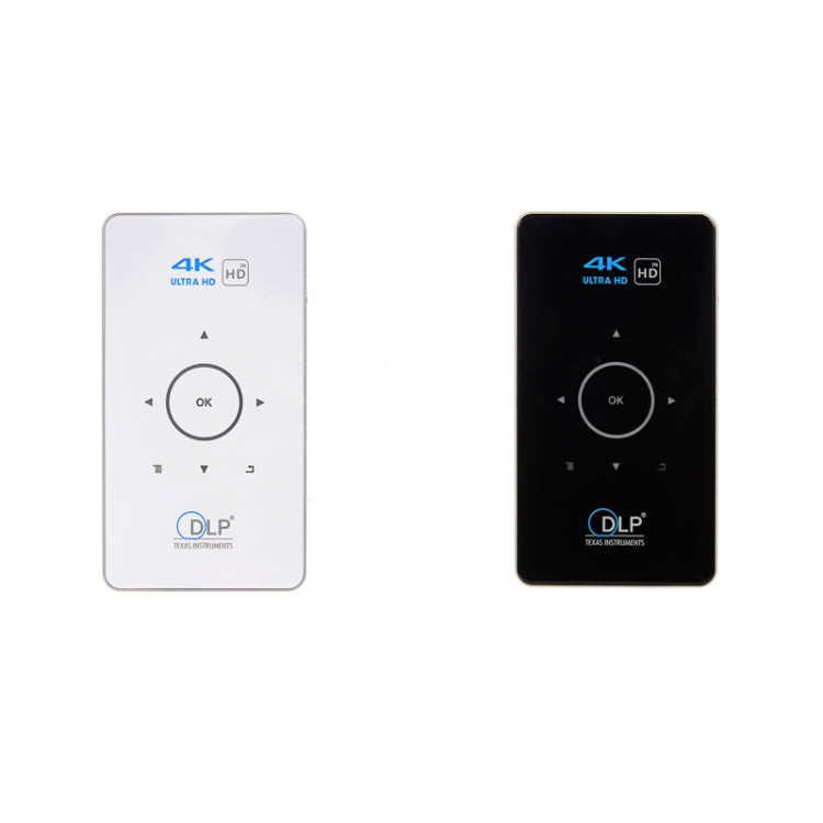C6 2G + 16G Android Smart DLP HD Proyector Mini proyector inalámbrico,, US Plug (Black), EU Plug (Black), UK Plug (Black), AU Plug (Black), US Plug (White), EU Plug (White), UK Plug (White), AU Plug (White)